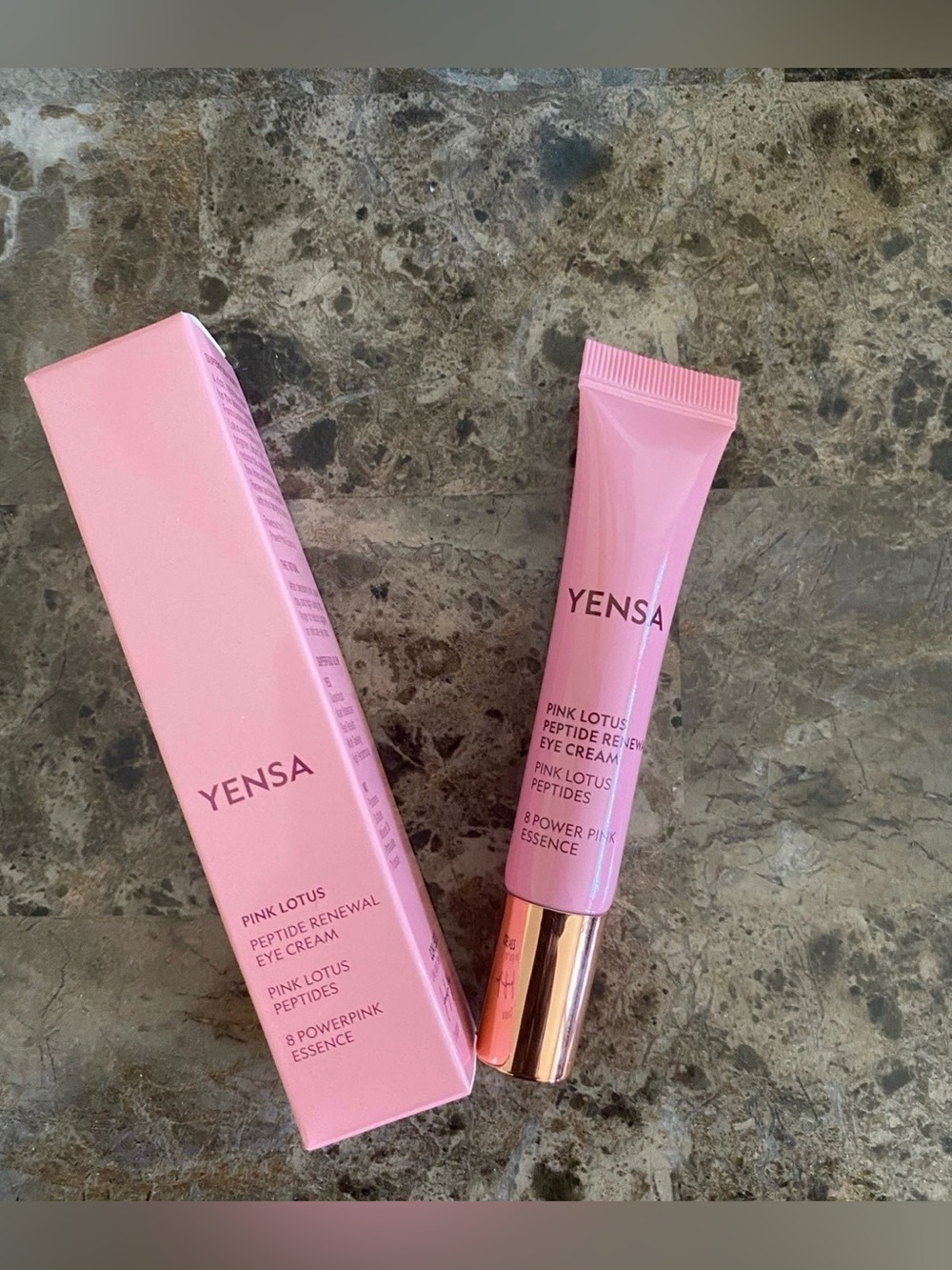 Yensa Pink Lotus Peptide Renewal Eye Cream 15ml Skincare Eyecare Beauty Eyes New